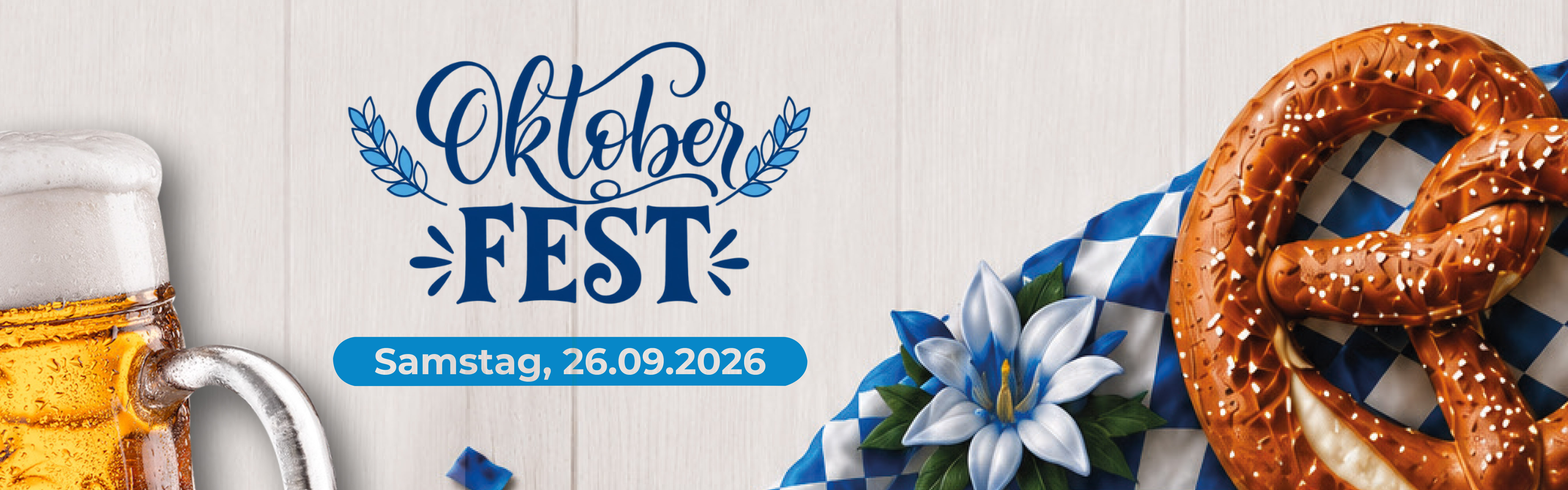 Oktoberfest im ERTL am Samstag, 26. September 2026 ab 10 Uhr